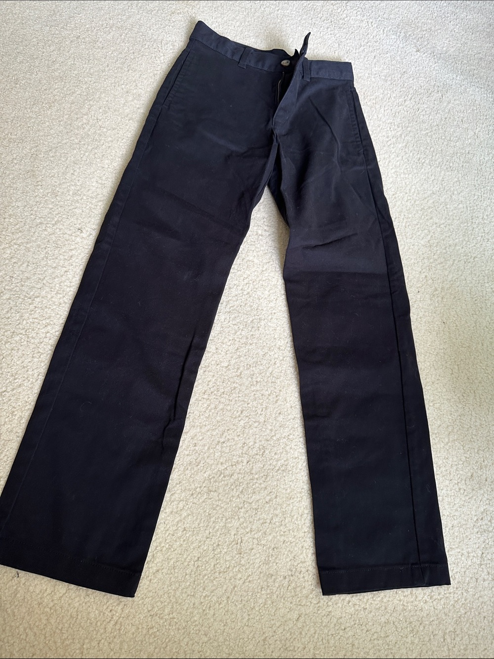 wonder nation Boys Black Straight Chinos